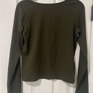 Madewell - Long-sleeve scoop back tee